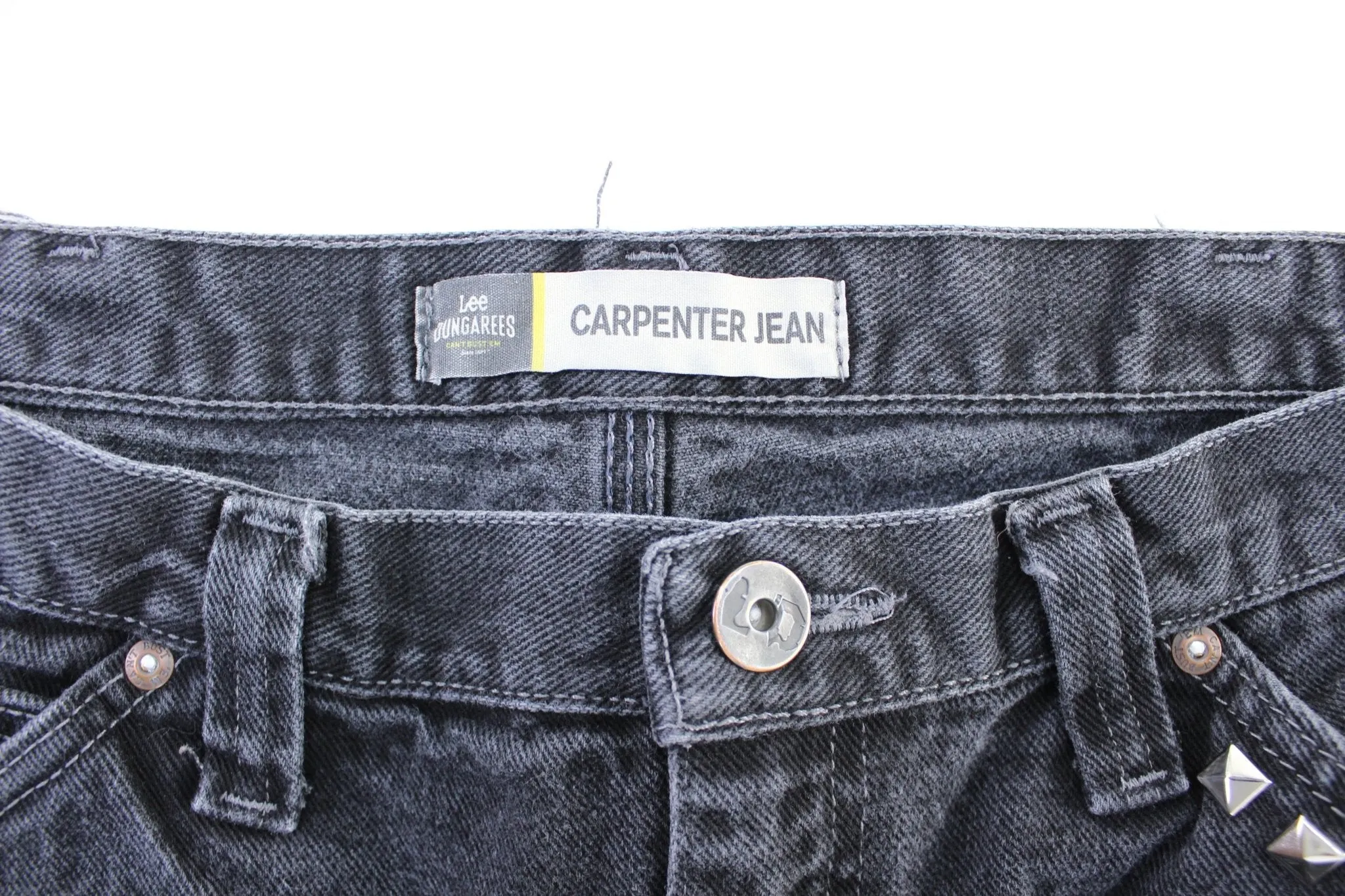 Lee Black Wash Carpenter Jeans