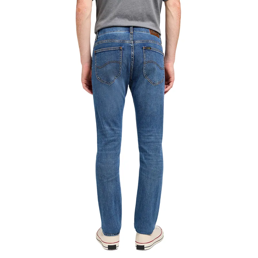 Lee pantalone jeans da uomo Skinny Fit XM 112349335 blu medio