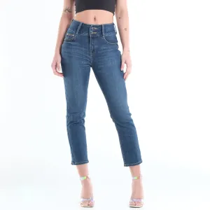 LEE WOMENS SHAPE MAGIC CAROL DENIM JEAN IN SUNKEN WATERFALL