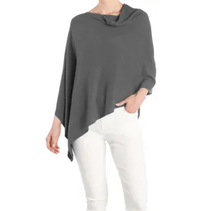 Lightweight Poncho - Cloudy Grey