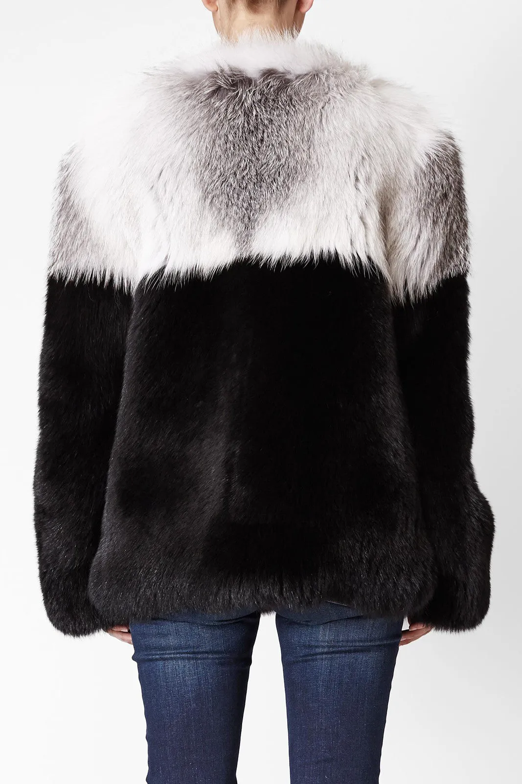 Maria Fox Fur Jacket