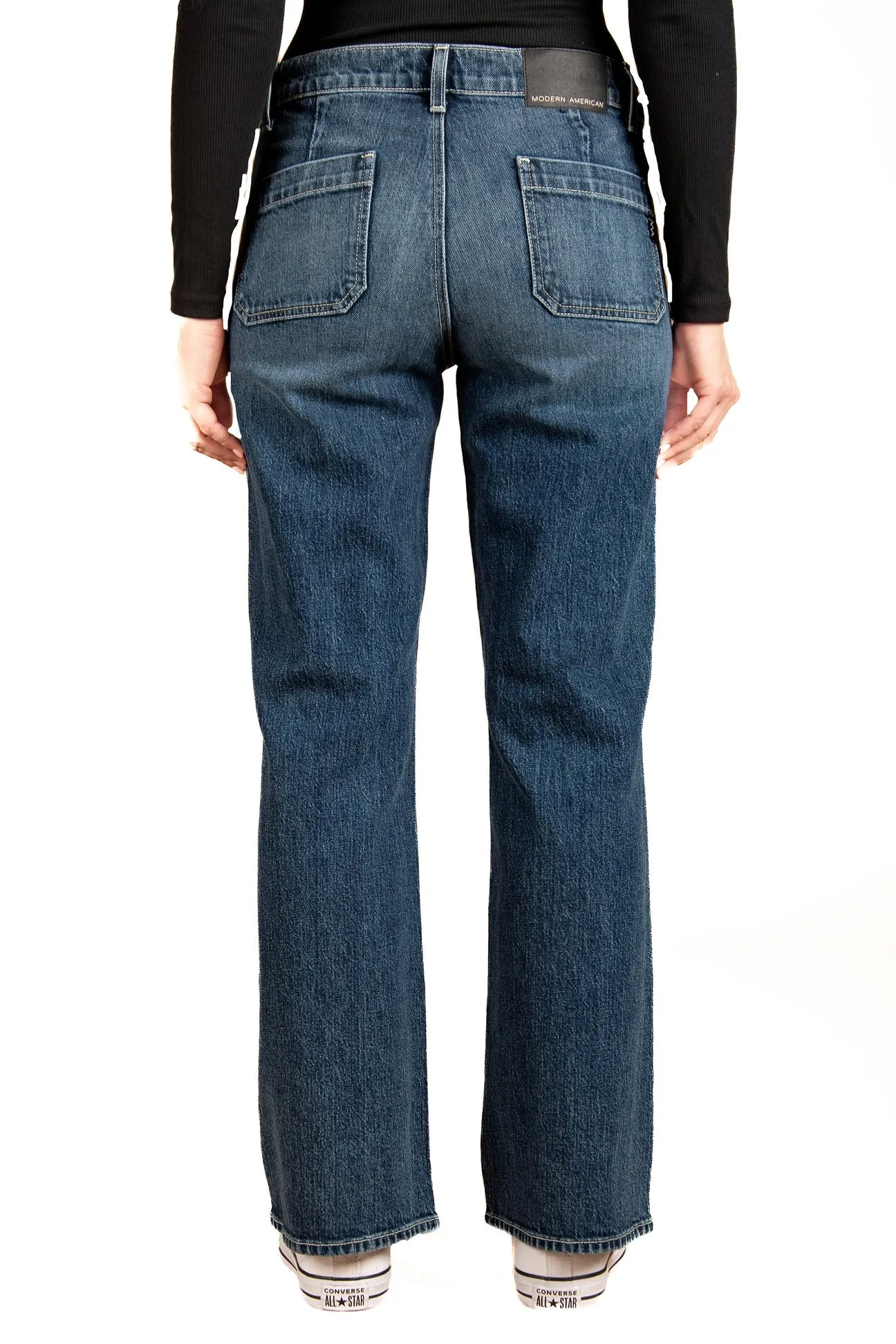 MARLEY WIDE LEG JEAN IN MOJAVE BLUE