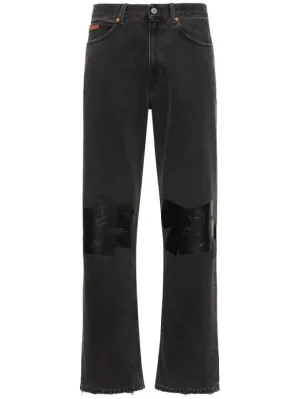 Martine Rose   Straight cotton denim jeans 