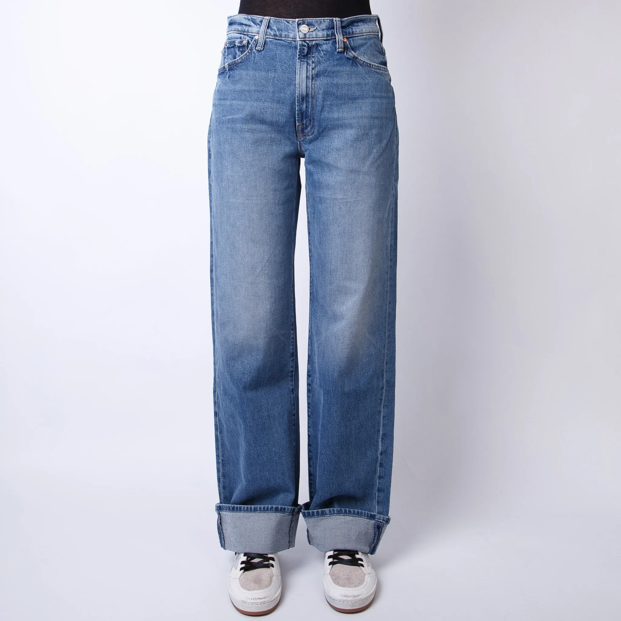 MOTHER JEANS 10968-2259 MED BLUE