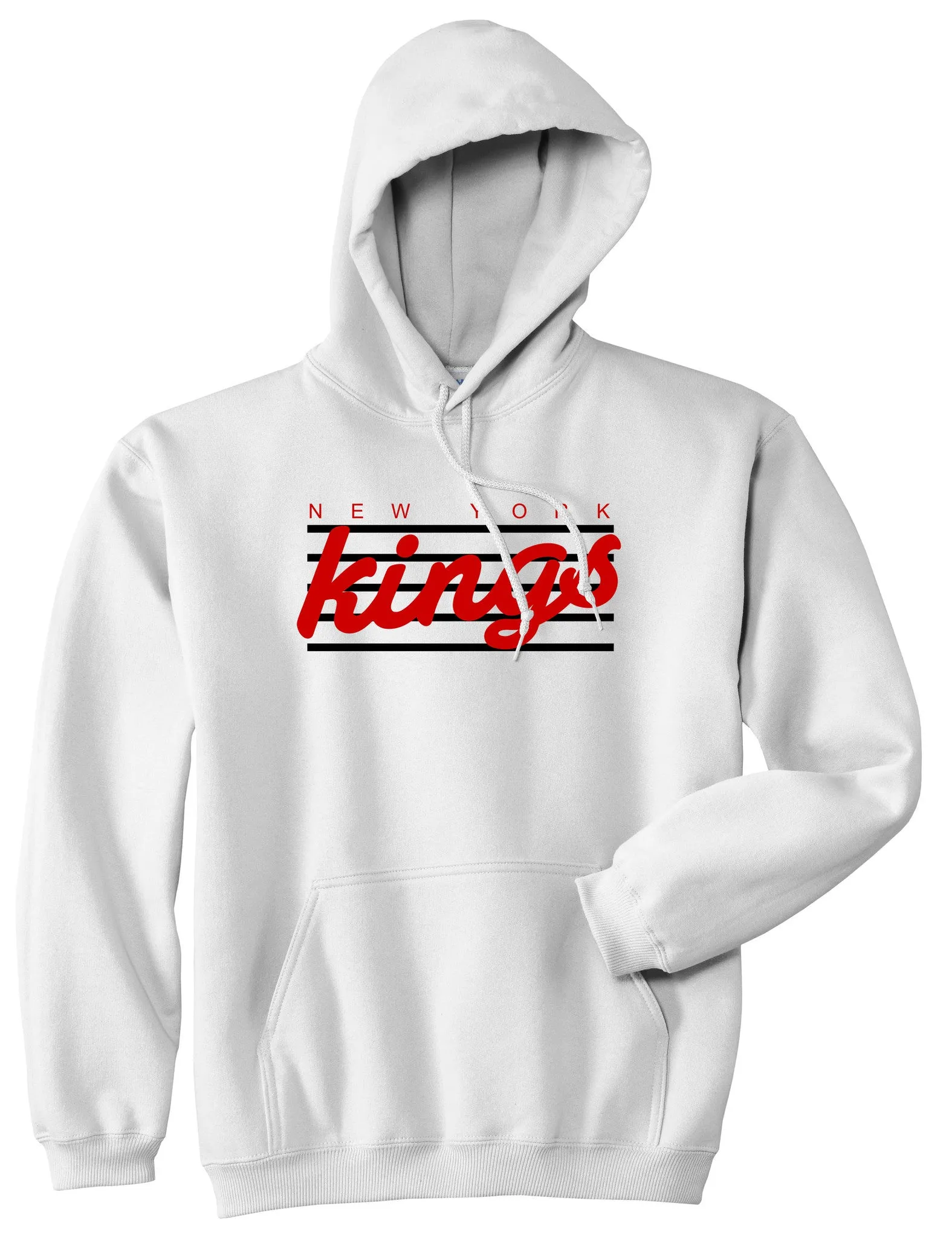 New York Kings Stripes Pullover Hoodie