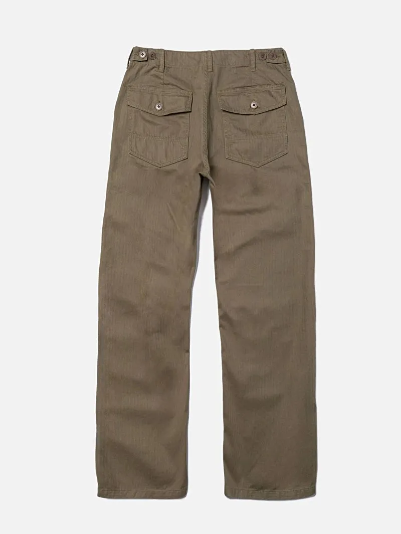 Nudie Jeans Tuff Tony Fatigue Pants Olive