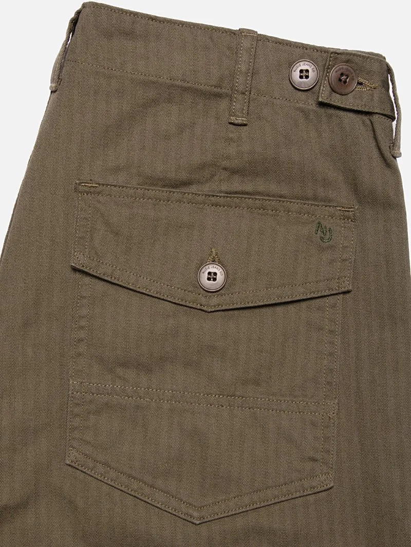 Nudie Jeans Tuff Tony Fatigue Pants Olive