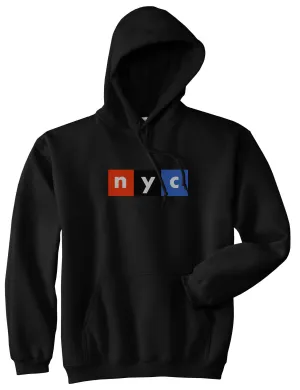 NYC Logo Pullover Hoodie Hoody