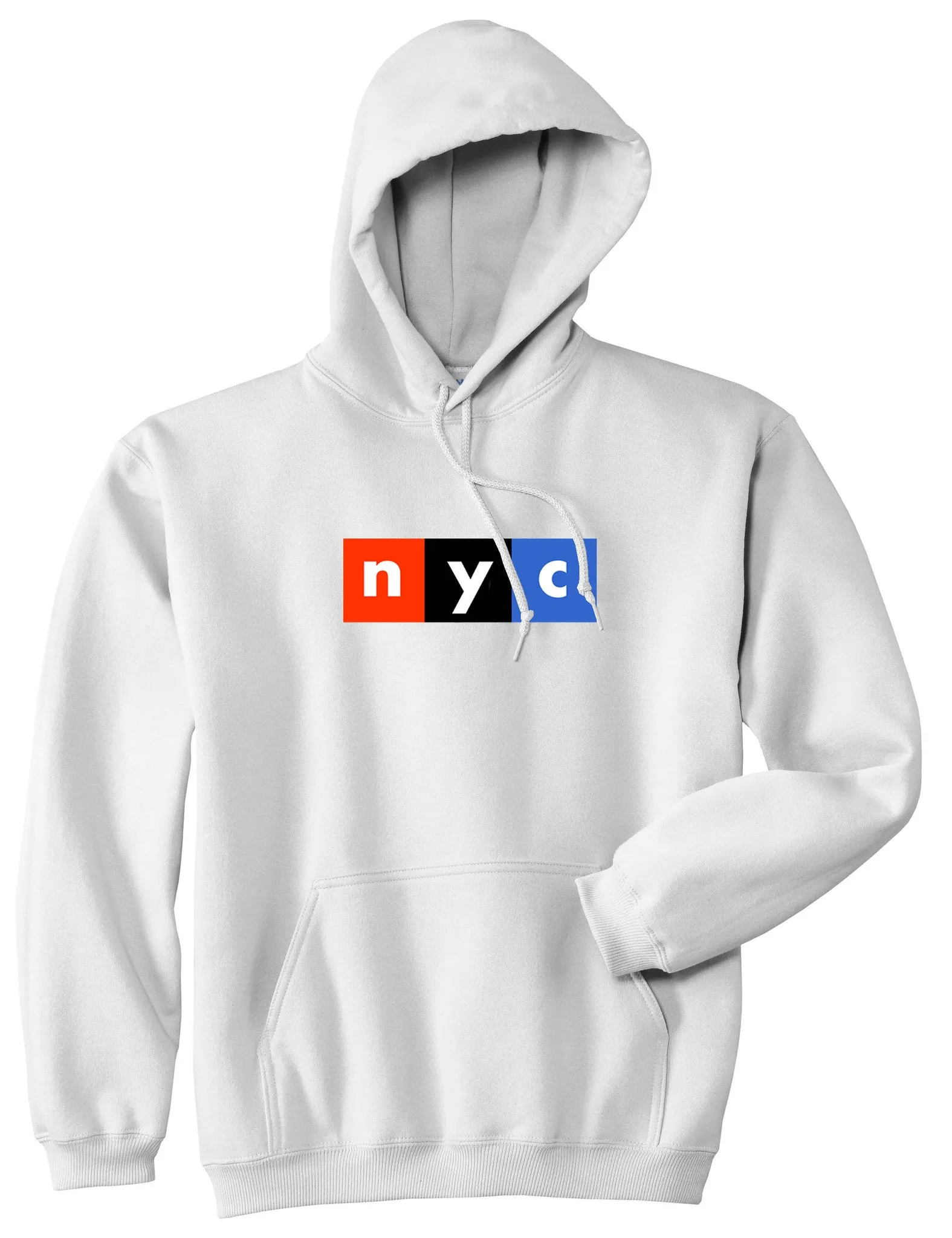 NYC Logo Pullover Hoodie Hoody