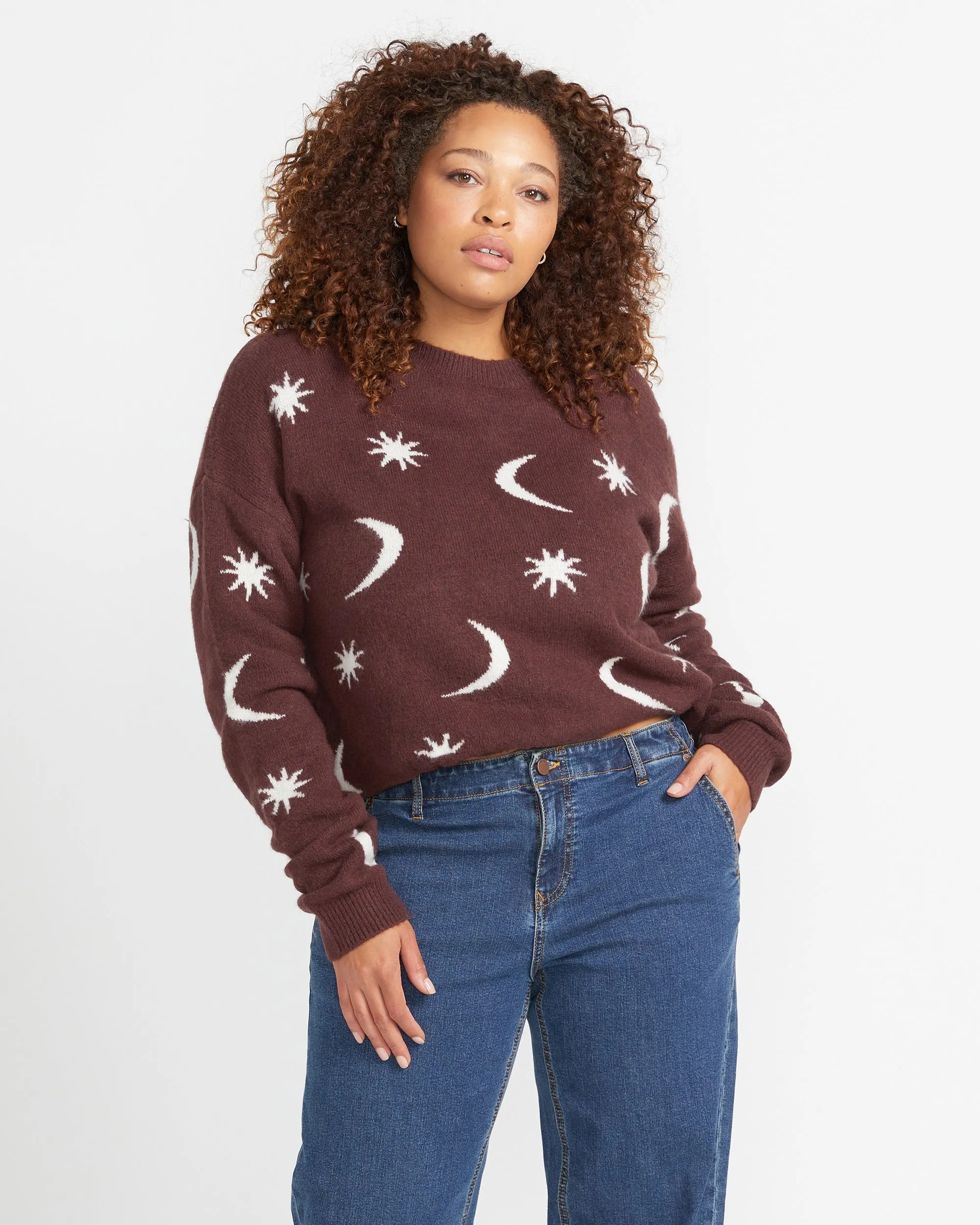 Nyte Stone Sweater - Espresso