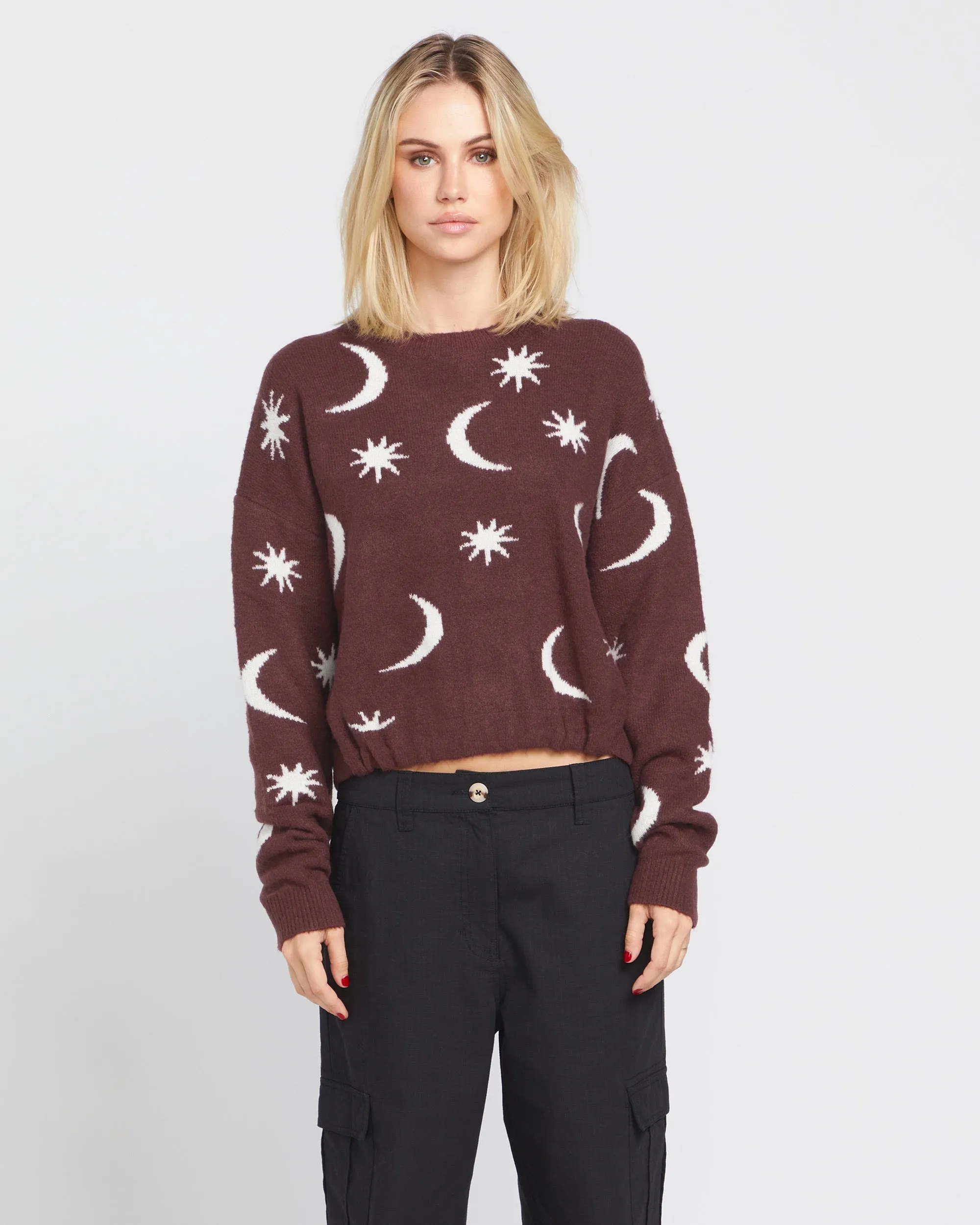 Nyte Stone Sweater - Espresso