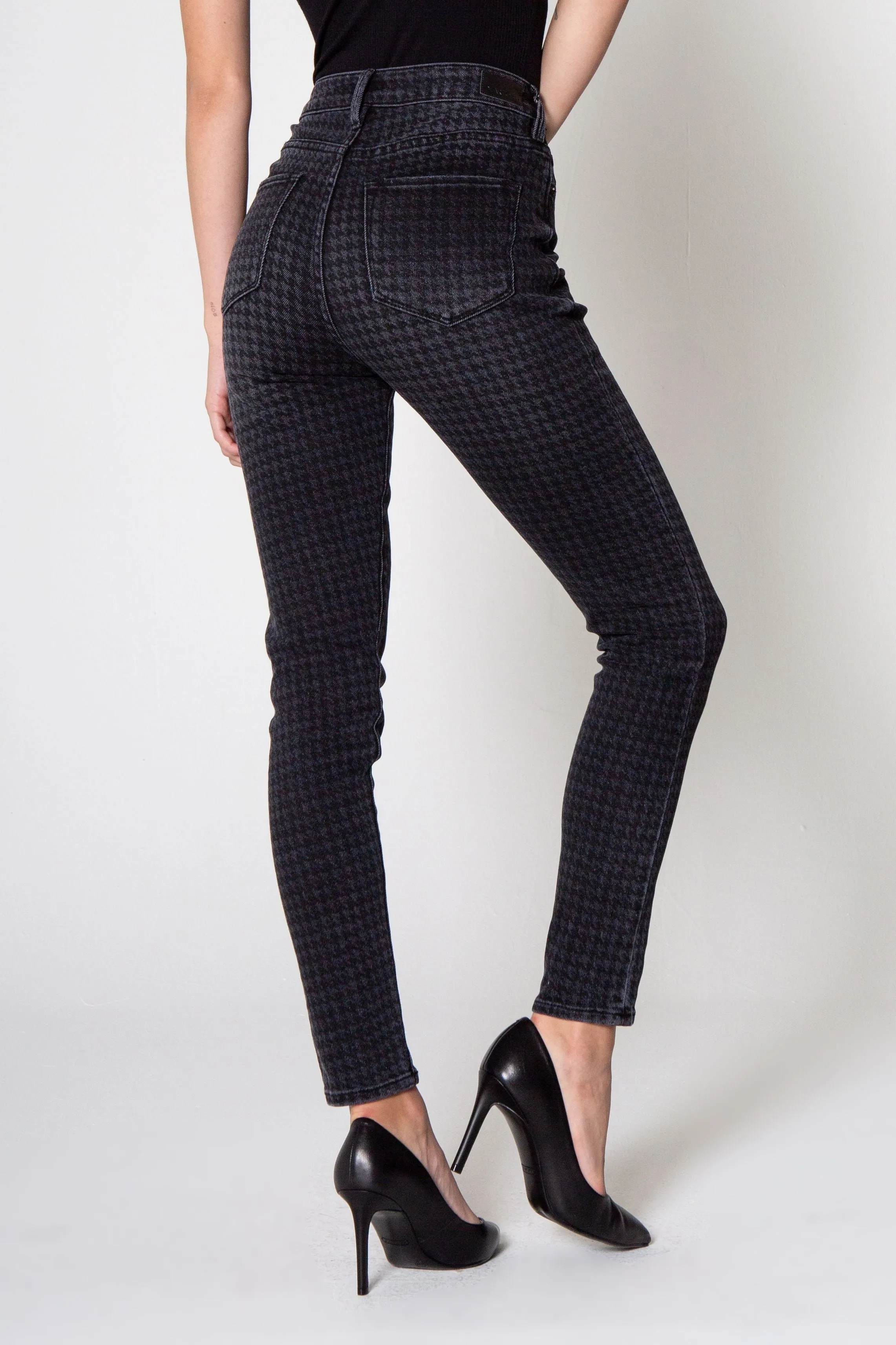 Olivia Highrise in Houndstooth  by Dear John Denim