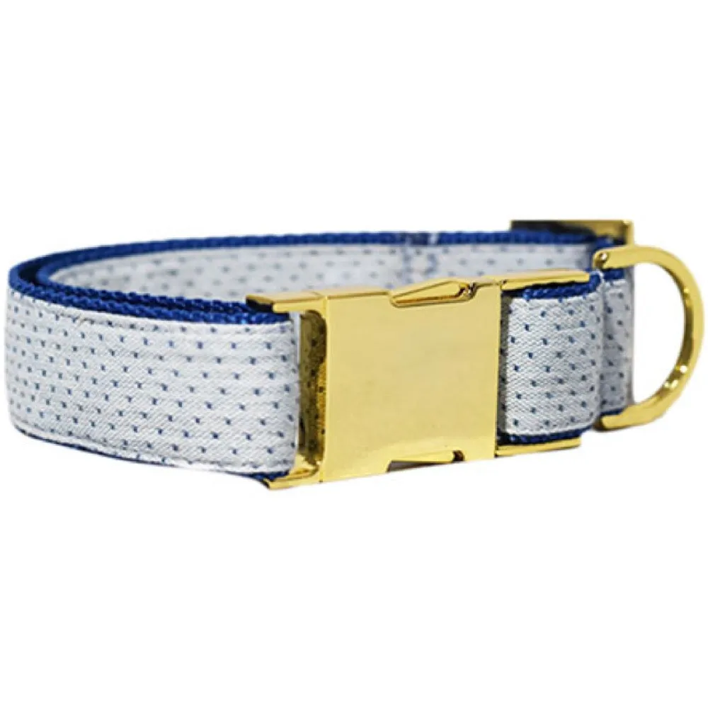 Pattefrenz Sky Juice Gold Collar & Leash Set (Medium)