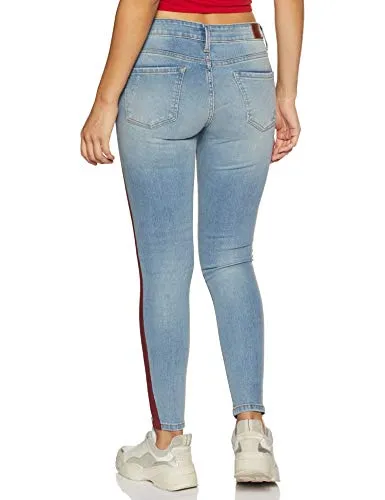 Pepe Jeans Women's Relaxed Jeans (PL203519J67_Med Blue_34