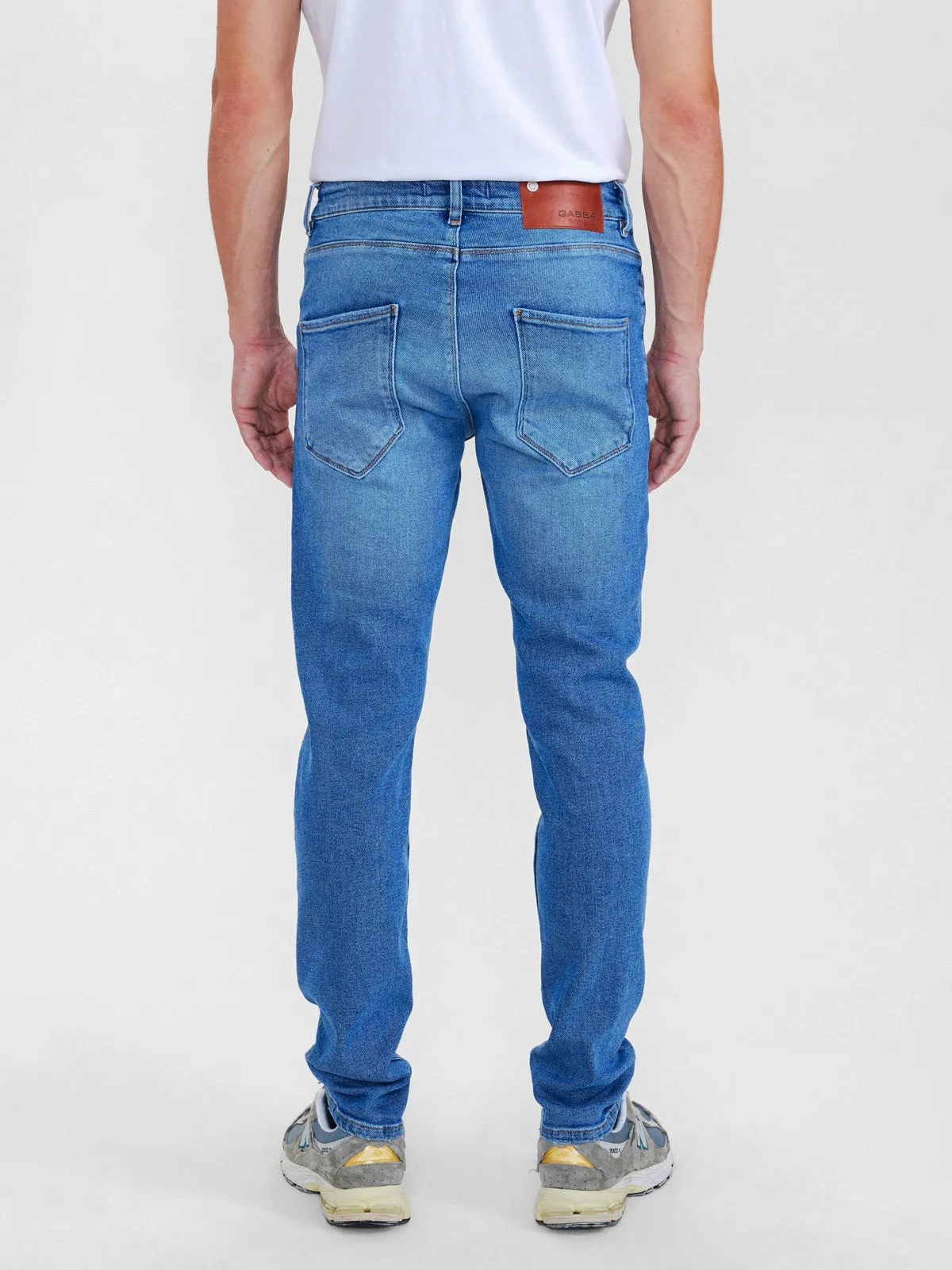 Rey tapered slim jeans - Denim wash