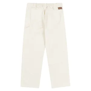 Ripstop carpenter pants - Cream