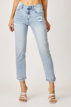 Risen High Rise Slouch Jeans