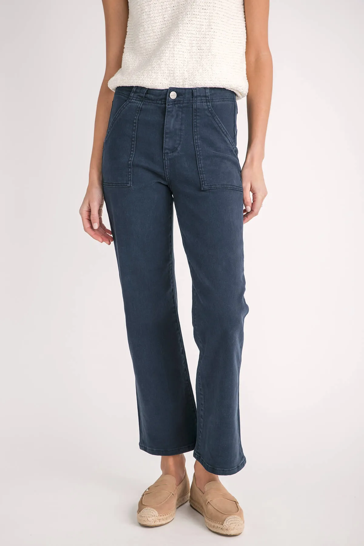 Risen Rosie Ankle Flare Jeans