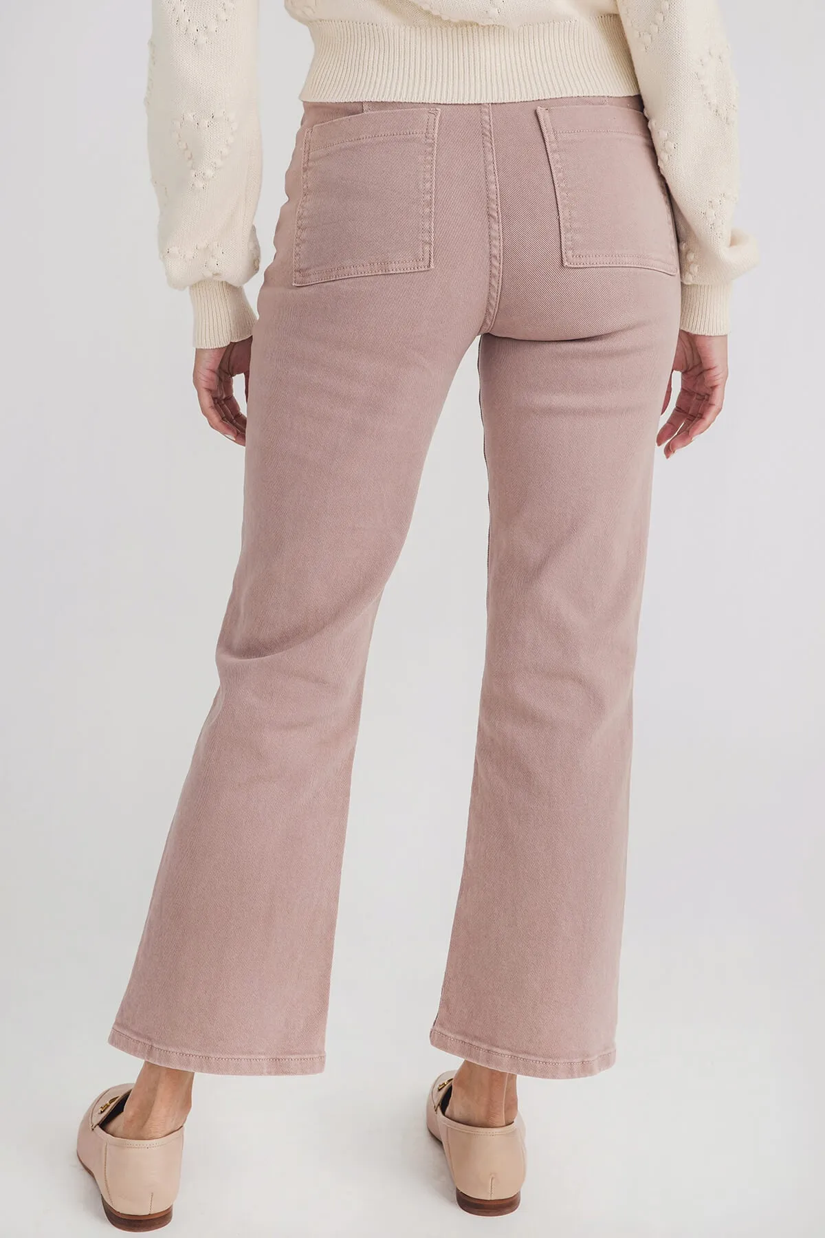 Risen Rosie Ankle Flare Jeans