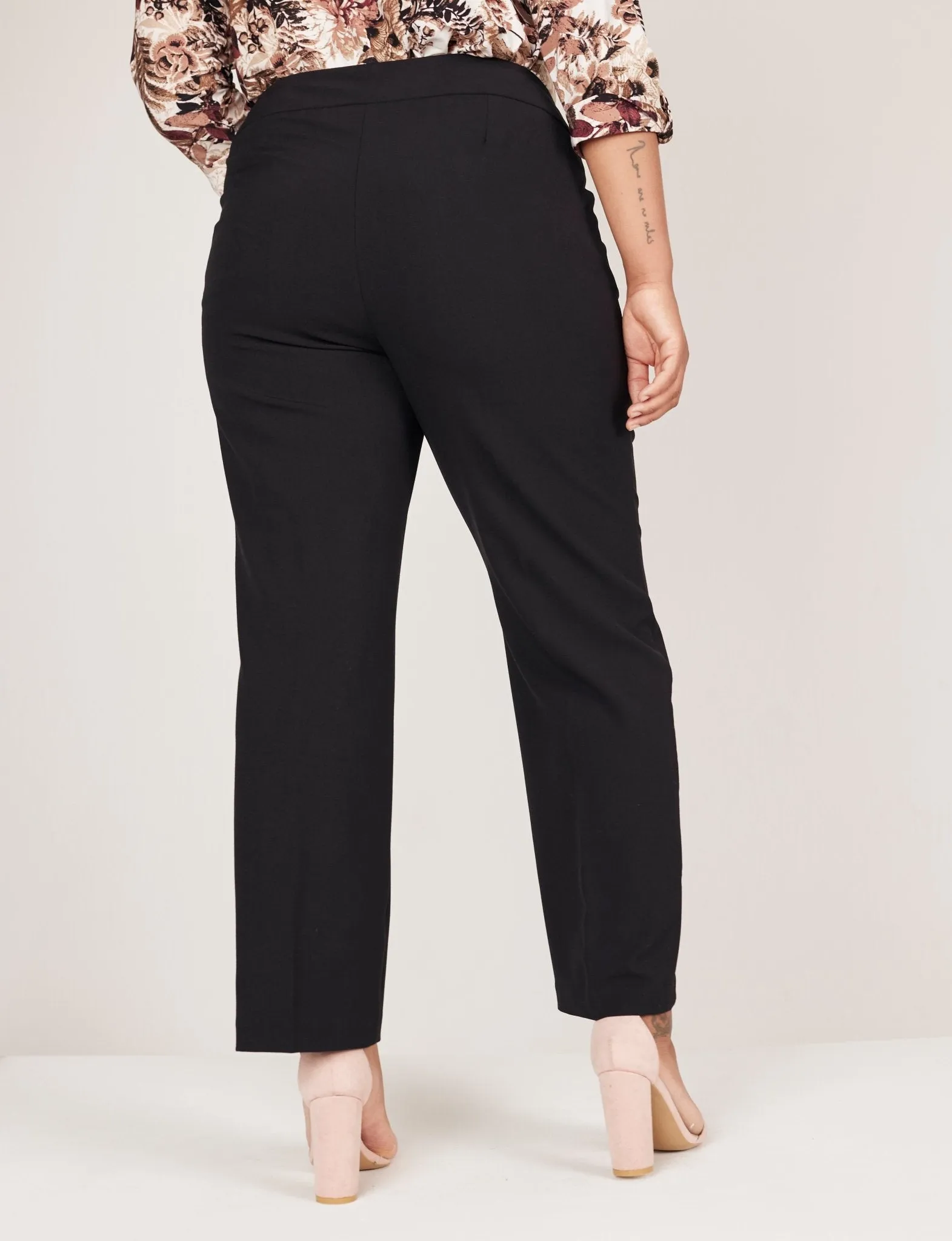 Roz & Ali Secret Agent Pull On Tummy Control Pants - Plus