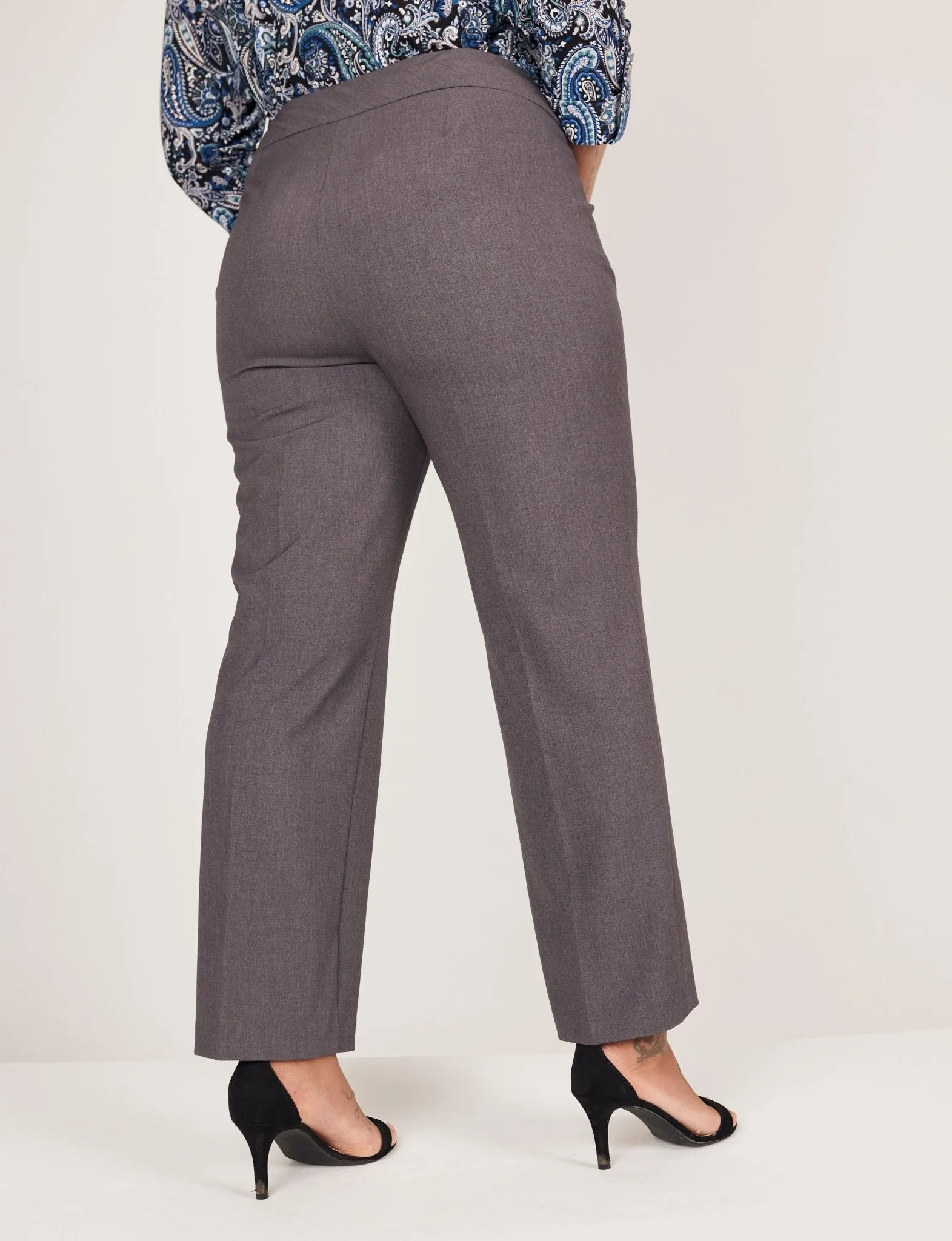 Roz & Ali Secret Agent Pull On Tummy Control Pants - Plus