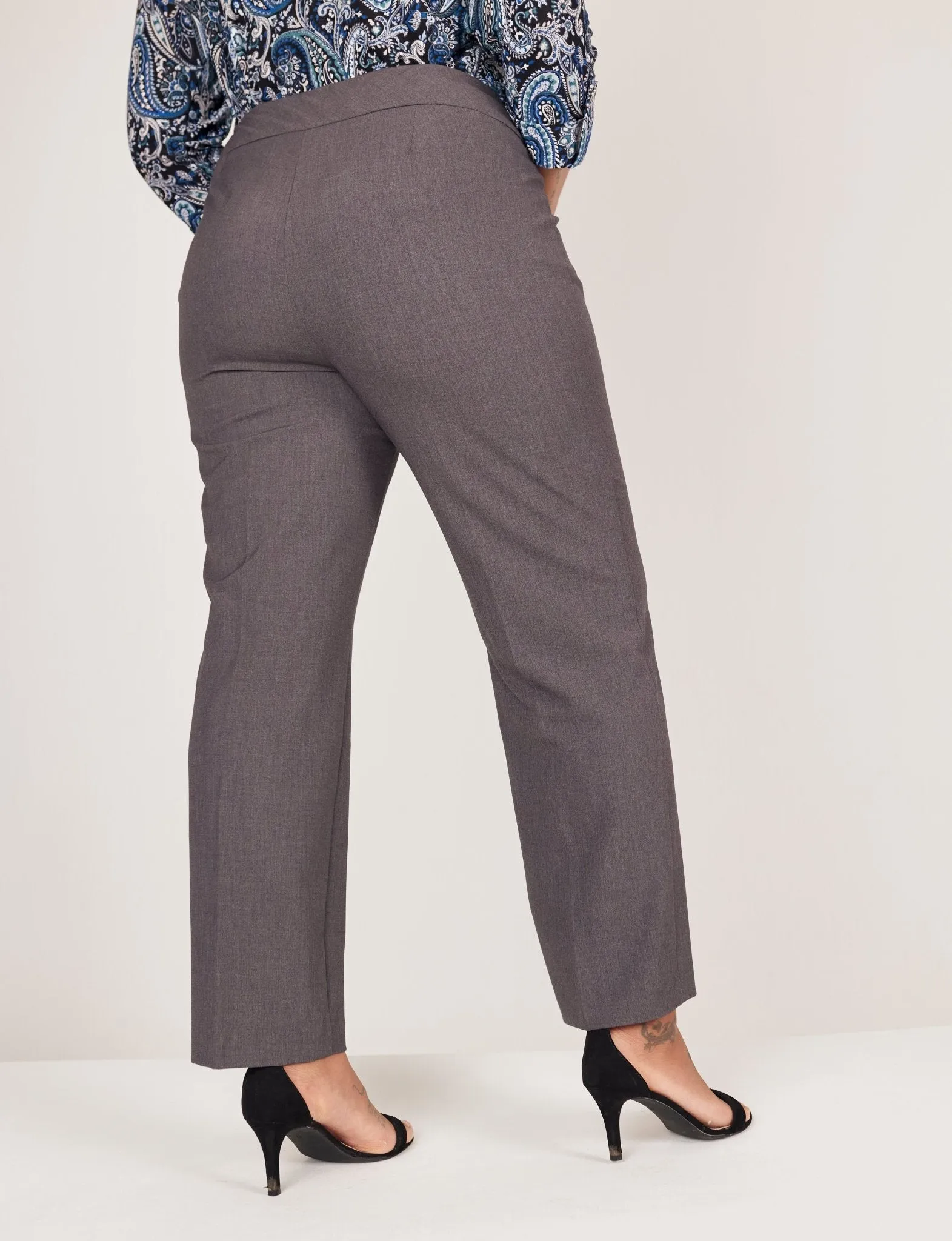 Roz & Ali Secret Agent Pull On Tummy Control Pants - Plus