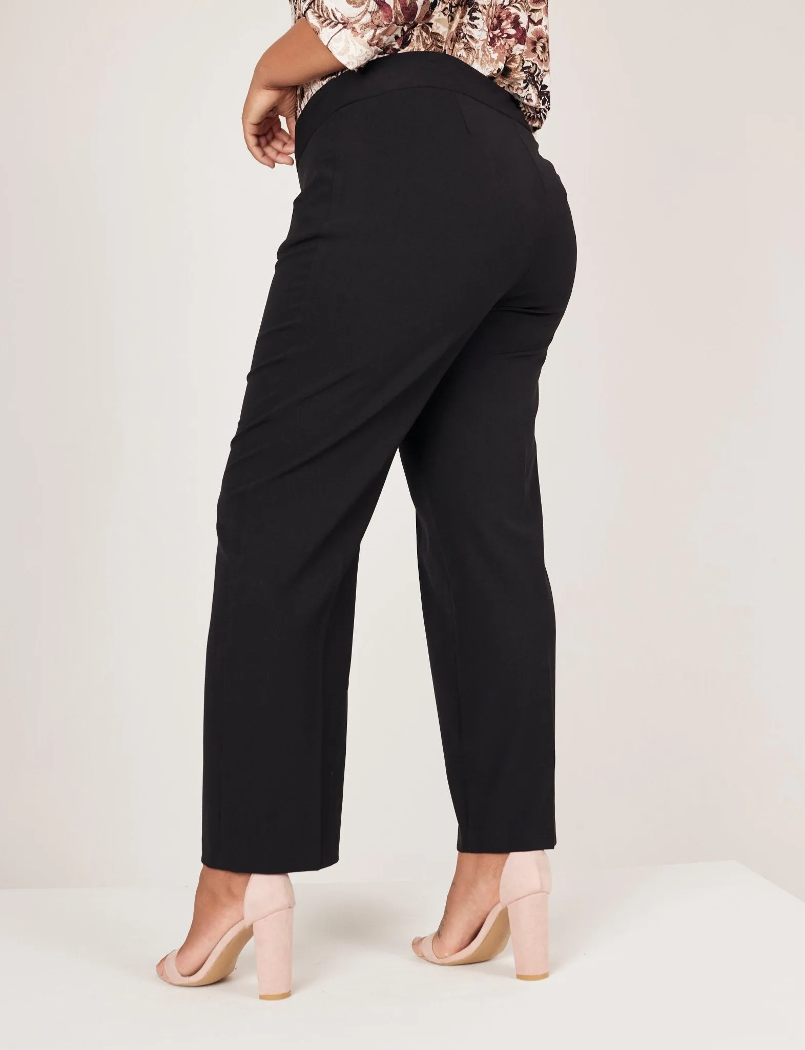 Roz & Ali Secret Agent Pull On Tummy Control Pants - Plus