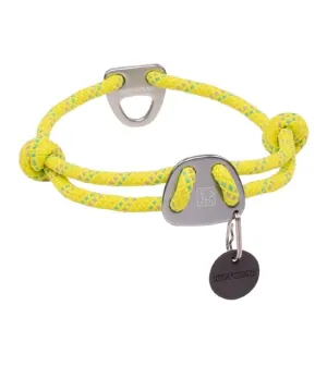 Ruffwear Knot-a-Collar™ Reflective Rope Dog Collar (Lichen Green)