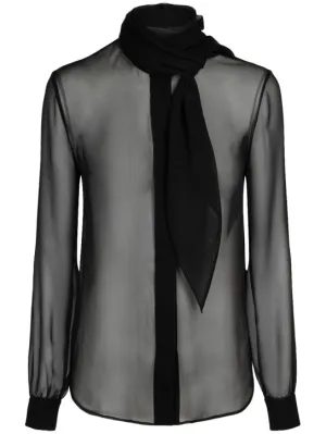 Saint Laurent   Silk shirt 