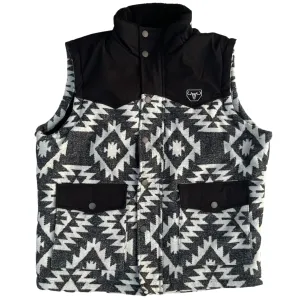 SALE - Tribal Aztec Print Vest