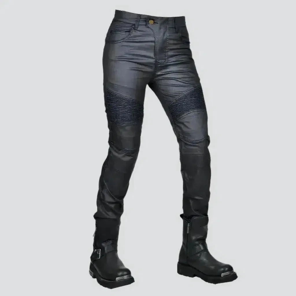 Slim biker jeans
 for ladies