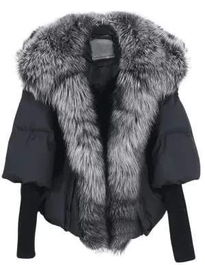 Steven Dann Fox Collar Puffer Coat