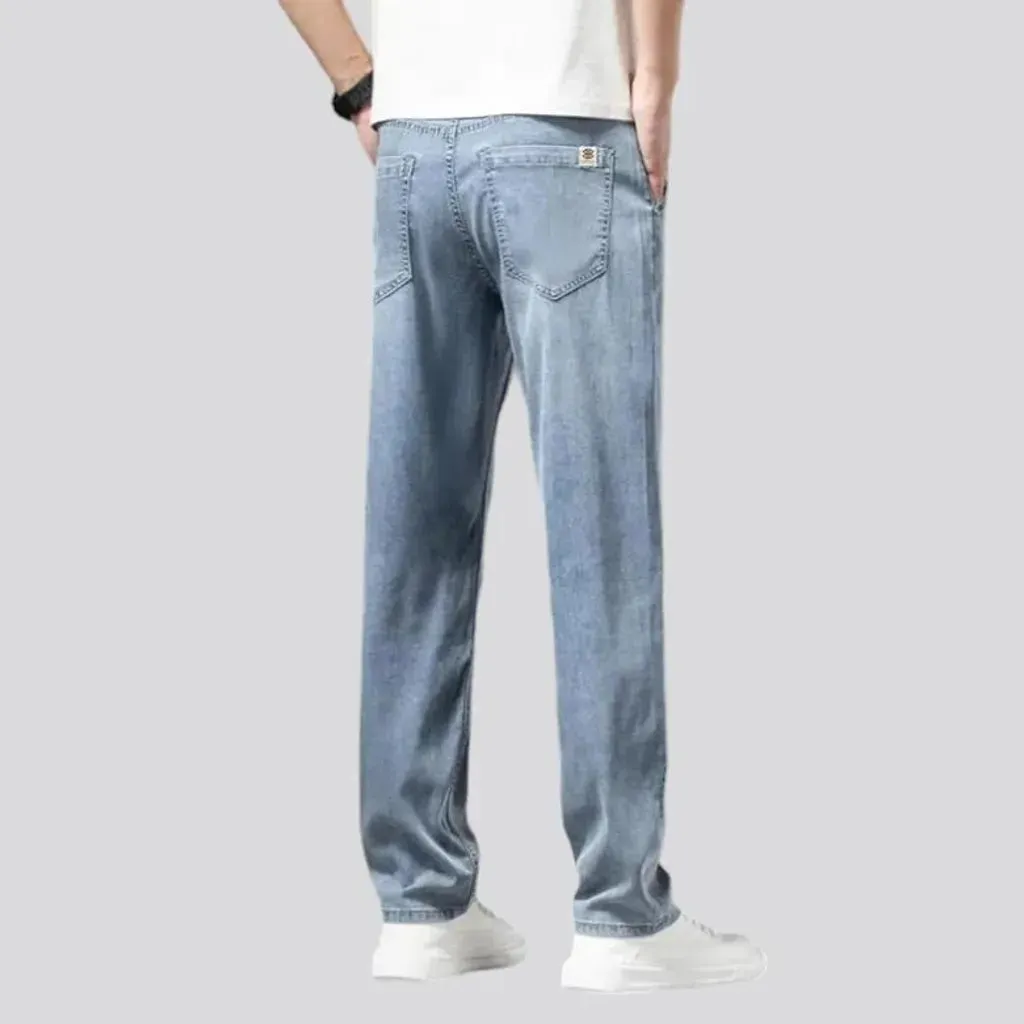 Straight men's stretch jeans