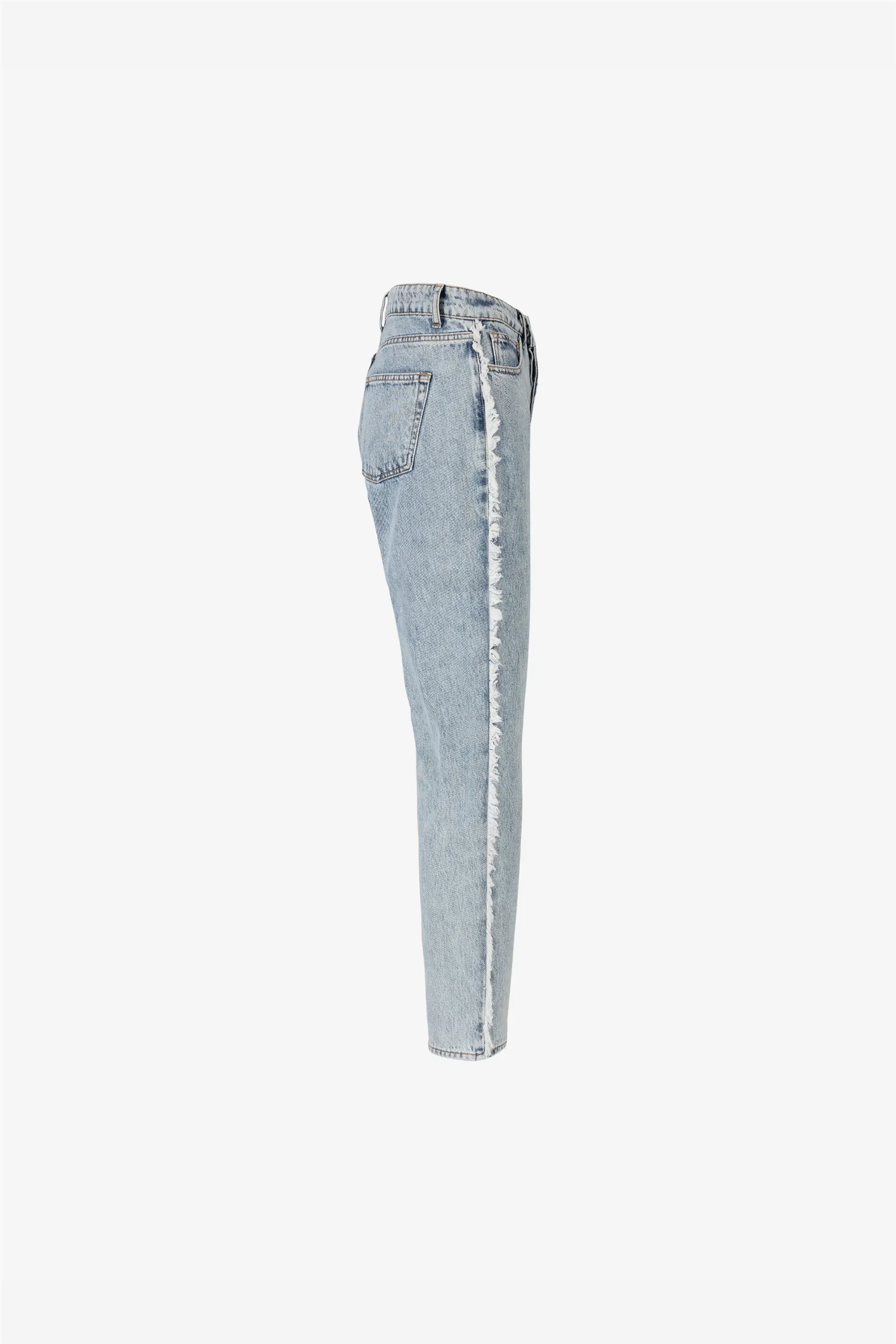 Terrence Fringe Jean Vintage Blue