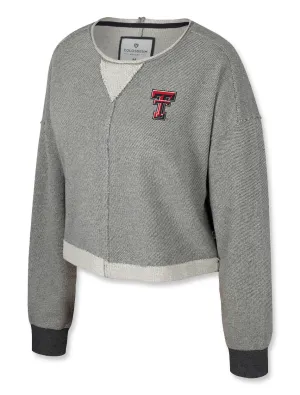 Texas Tech Arena "Magnum" Women's Scoop Neck Terry Sweater