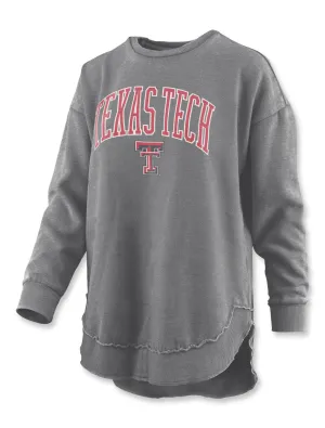 Texas Tech Press Box "South Island" Vintage Poncho Fleece