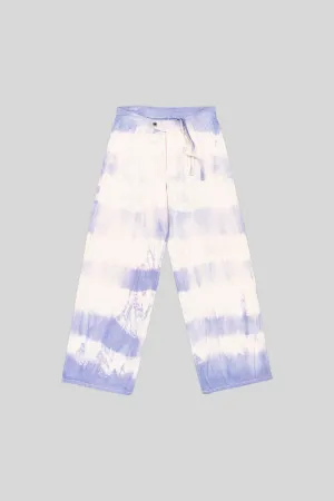 Tie- Dye Lavender Stripe Painter Pants