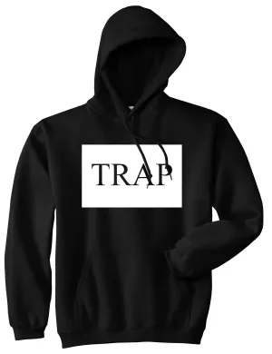 Trap Rectangle Logo Pullover Hoodie