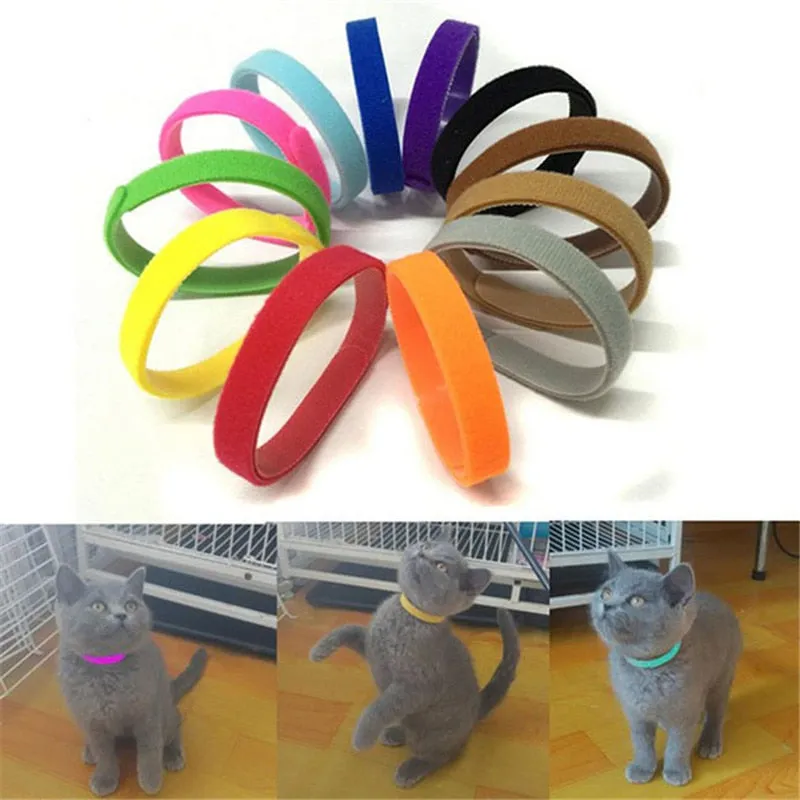 Whelping Puppy Multi-Colour Adjustable ID Collar Set (12pcs)