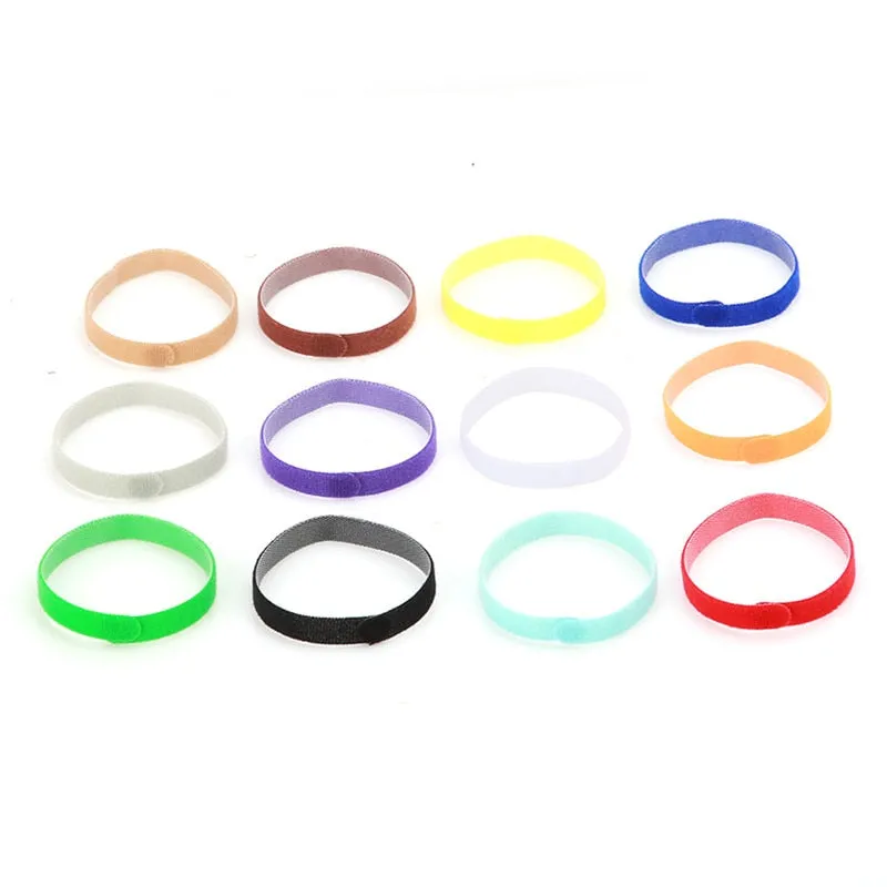 Whelping Puppy Multi-Colour Adjustable ID Collar Set (12pcs)