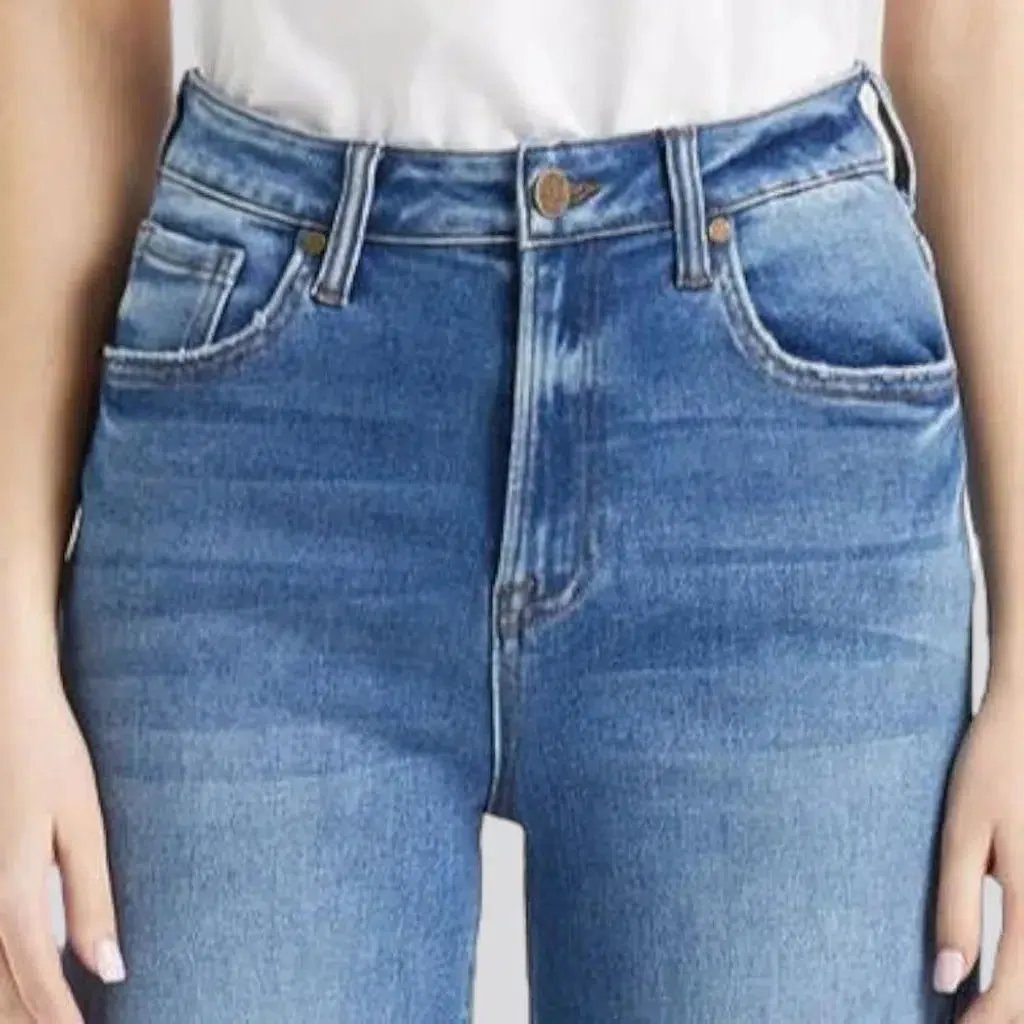 Whiskered jeans
 for women