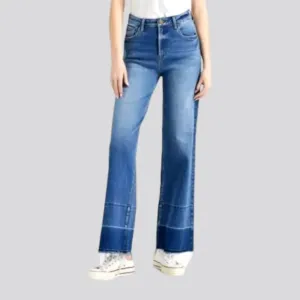 Whiskered jeans
 for women