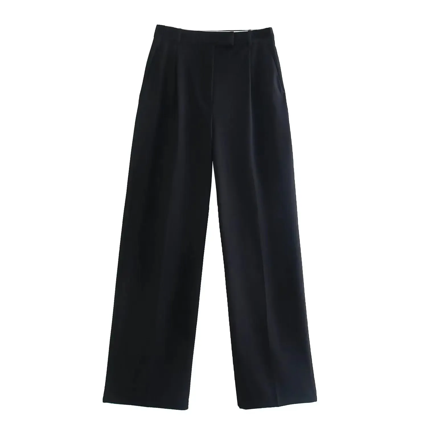 Women High Waist Suit Trousers