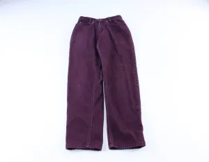 Women's Skoozi Purple Denim Jeans