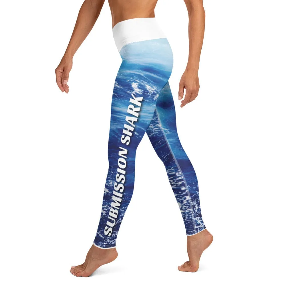 Wonderful Waves ~ High-Waist Leggings *