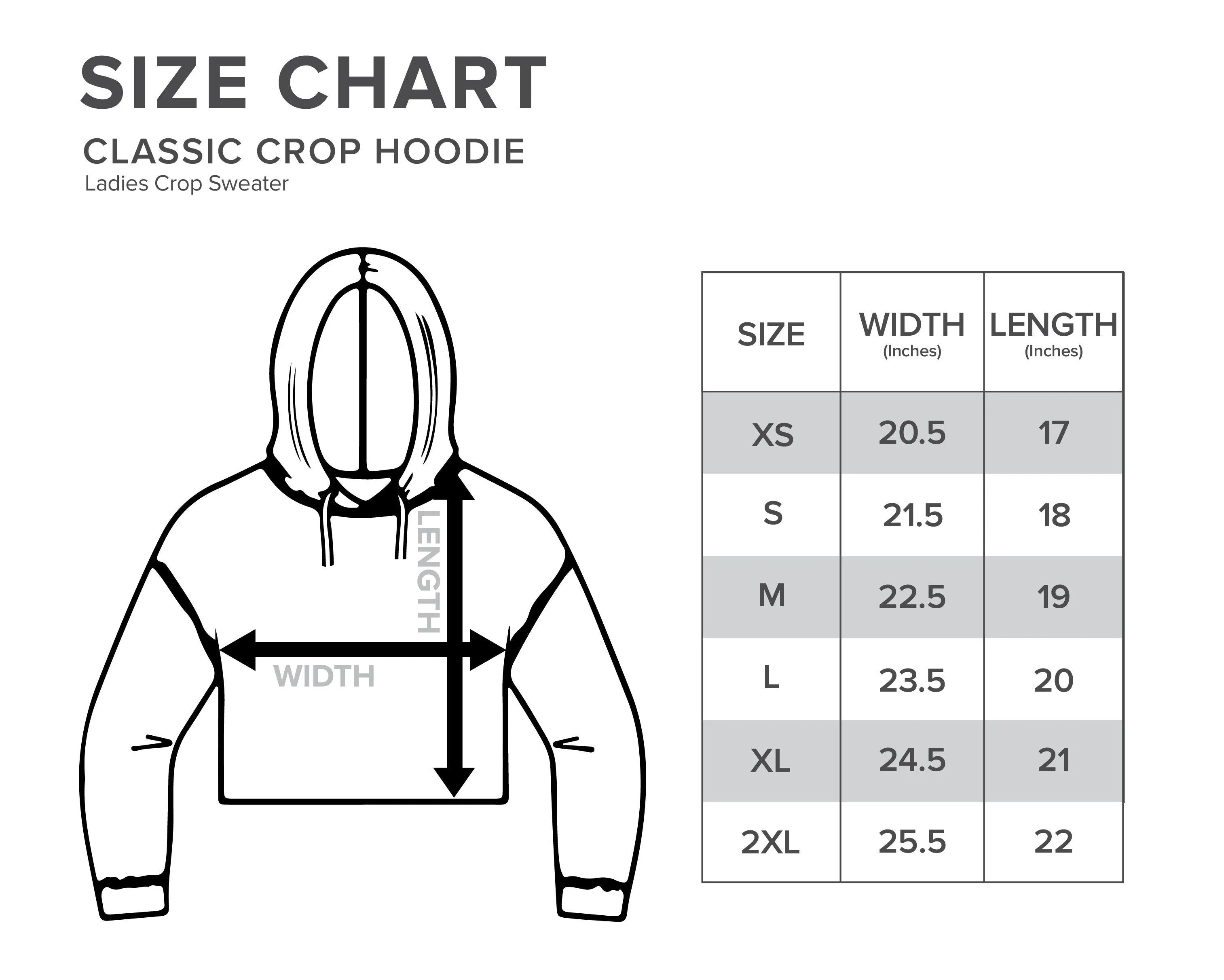 You Had Me At Fizz Independent Crop Hoodie