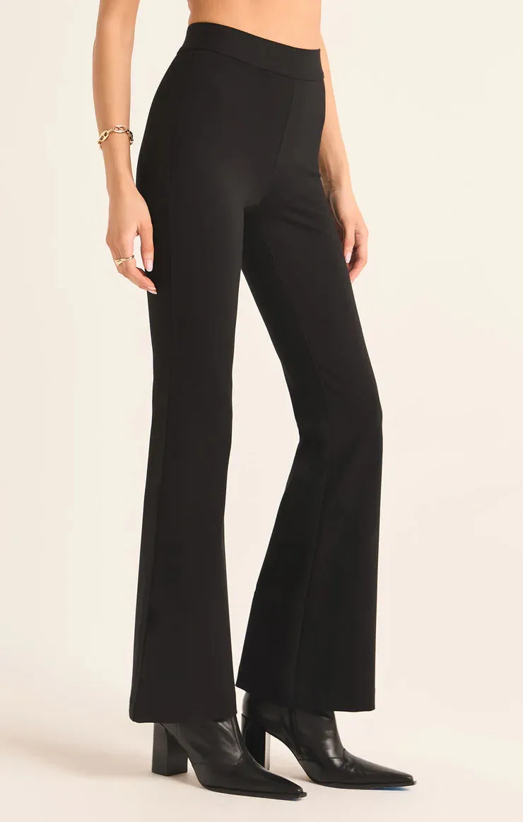 Z Supply Do It All Flare Pant, Black