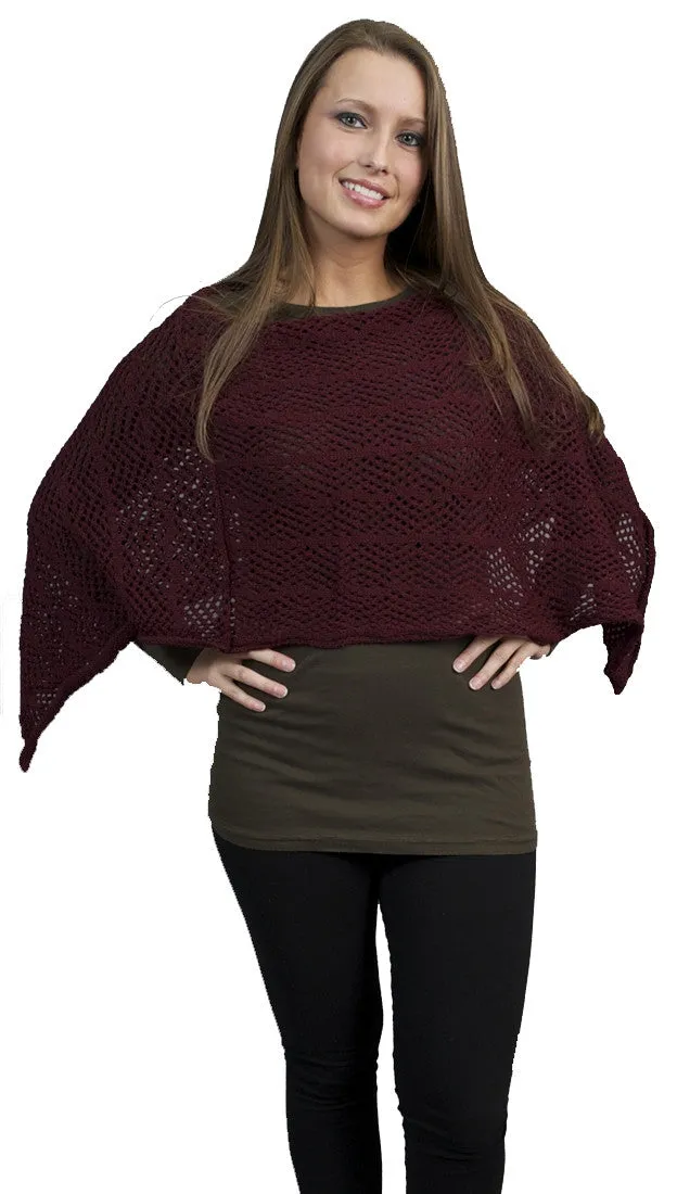 Zendo Sweater Knit Pullover Poncho